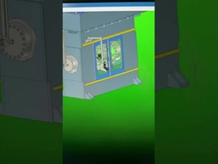 เครื่องตีขึ้นรูปสแตนเลส 30 กิโลวัตต์ระบบควบคุมอัตโนมัติ Plc ประสิทธิภาพสูง