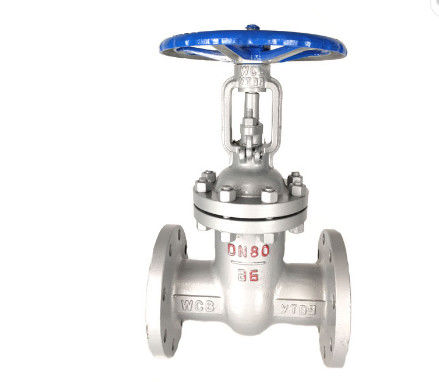 DN50-DN300 WCB Stainless Steel Flange Gate Valve / Industrial Control Valves