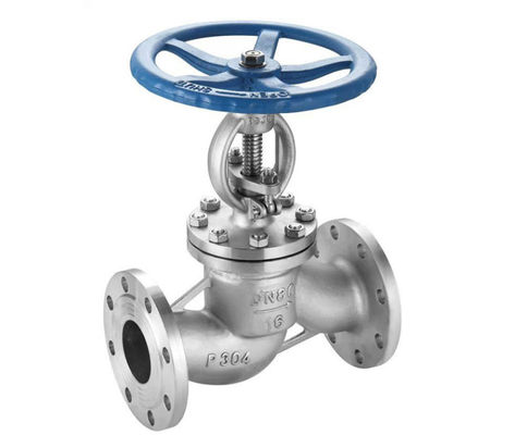 DIN Standard Pn16 Flange Globe Valve Electric Pneumatic Manual Control