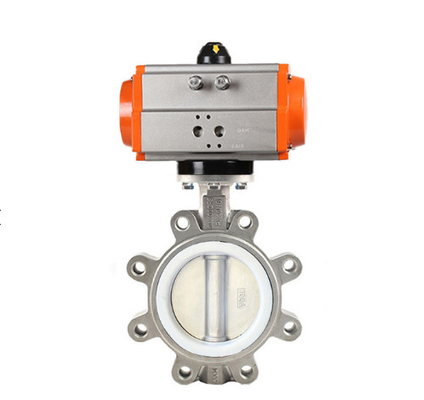Wafer Type Cast Iron Butterfly 24" Industrial Control Valves