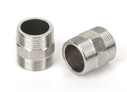 Sus Male Threads Joint Water Plumbing Ss 304 Hex Nipple