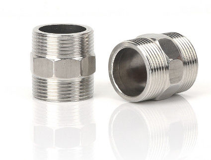 Sus Male Threads Joint Water Plumbing Ss 304 Hex Nipple